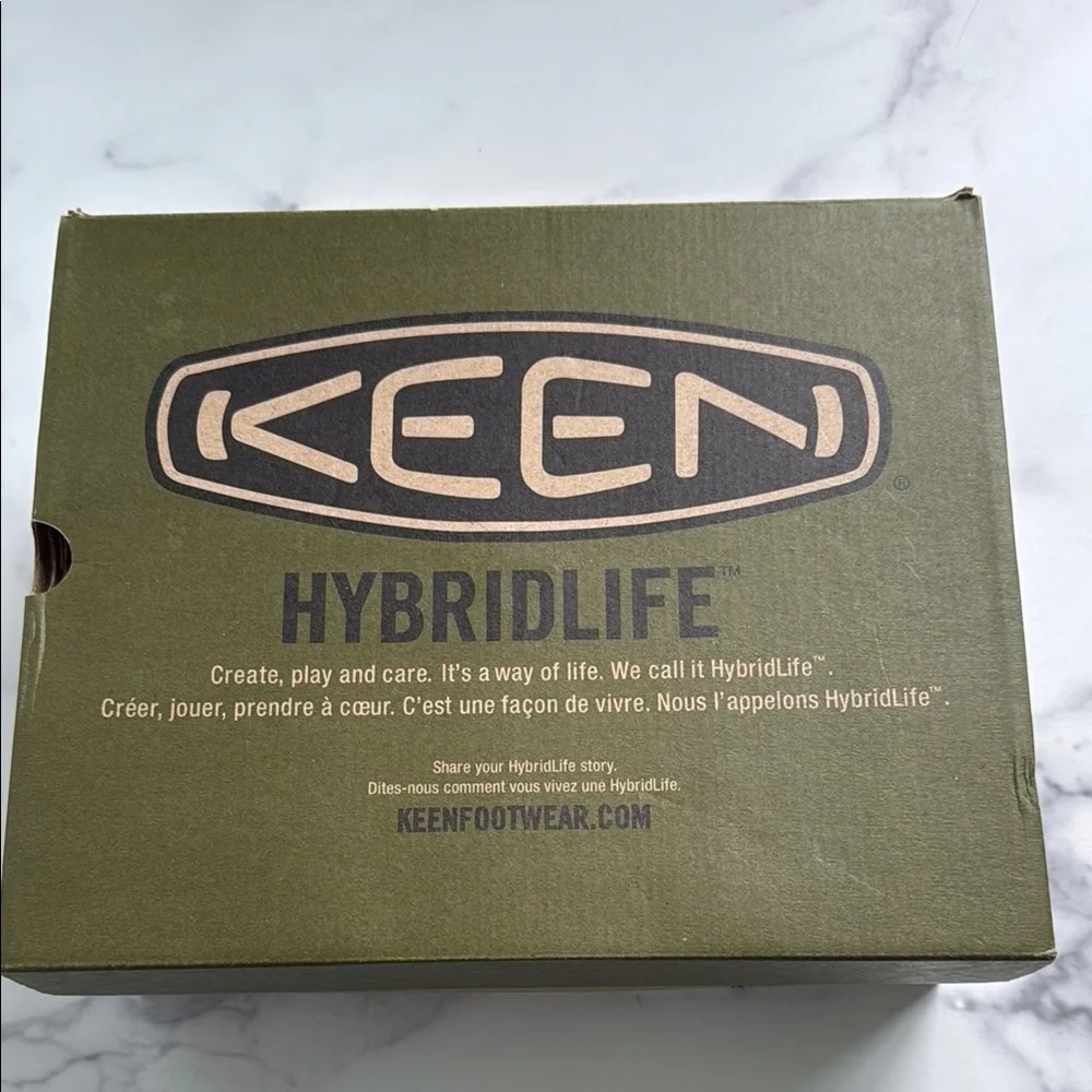 Keen Verdi II Mid Waterproof Lace Up Hiking Boots Size 9 NIB